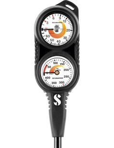 ScubaPro Compact Twin Console (Depth & Pressure) 2