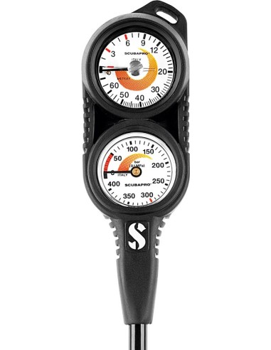 ScubaPro Compact Twin Console (Depth & Pressure)
