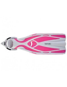 Seac Sub F1 S WHITE/PINK Fins 2