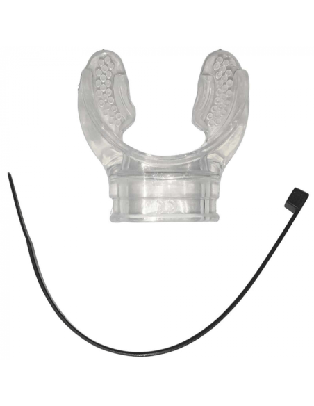 ScubaPro Mouthpiece Supercomfort HF With Tie Wrap Clear