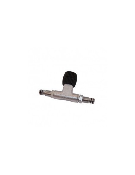 ScubaPro Twin Connector With Valve Long - 168MM