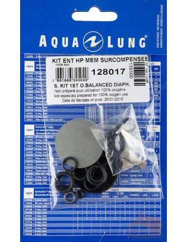 AquaLung Service Kit Over Balanced Diaphragm 1st Stage