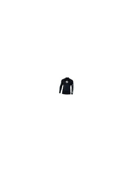 ScubaPro UPF-50 Long Sleeve Men Black Rash Guard