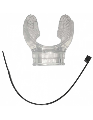 ScubaPro Mouthpiece Supercomfort HF With Tie Wrap Clear