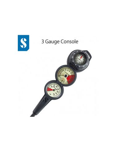Scubapro 3 discount gauge console