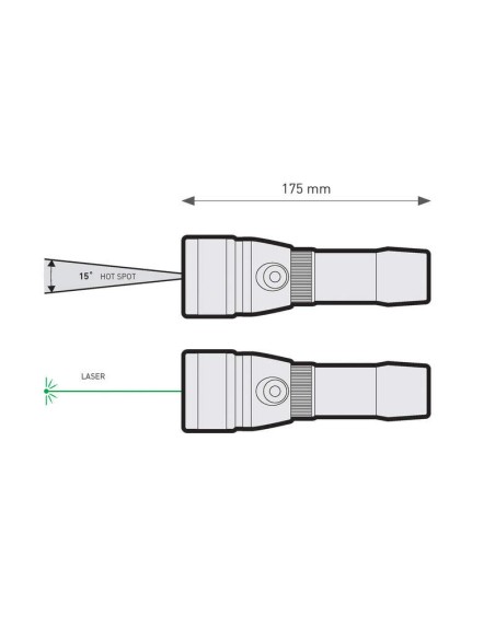 Mares Torch Eos 25LR Laser – Torches | DiveDepo