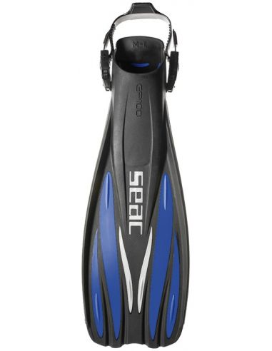 Details about   Seac Gp100 S XS/S Blue Adjustable Fin 