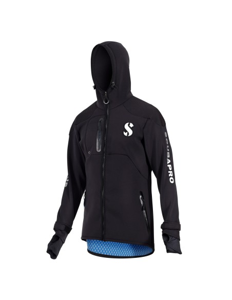SCUBAPRO Premium Boat Coat, Men, Black