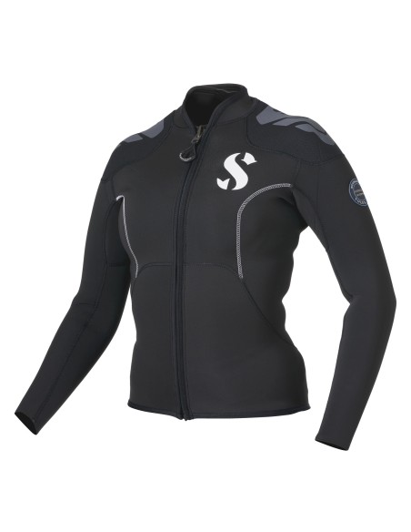 ScubaPro Everflex YULEX Dive Long Sleeve Top, Women, 3mm
