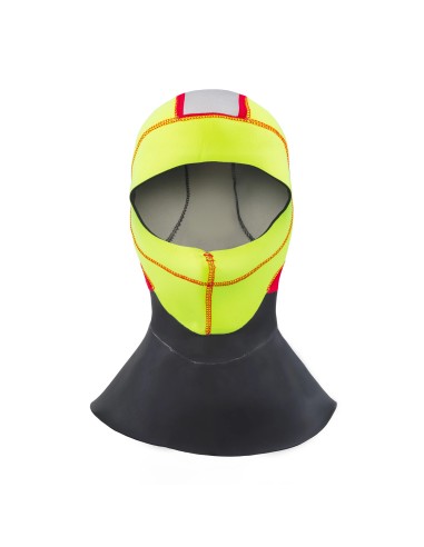 ScubaPro Everflex Search and Rescue Hood, Men, 3mm, Red/Yellow, Small/Medium