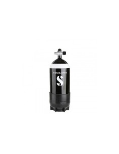 ScubaPro Steel Tank 12L Short, 232 bar, 2 Outlets