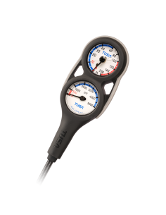 TUSA SC0202 2-Gauge Console, Pressure/Depth (400 bar)