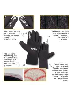 TUSA Winter Glove 5mm 2