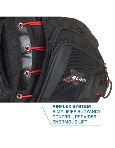 ScubaPro X-Black BCD, w/ BPI, Black
