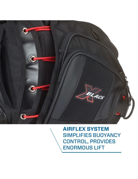 ScubaPro X-Black BCD, w/ BPI, Black