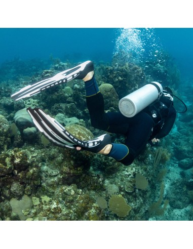 ScubaPro Jet Club Fin, Full Foot, White