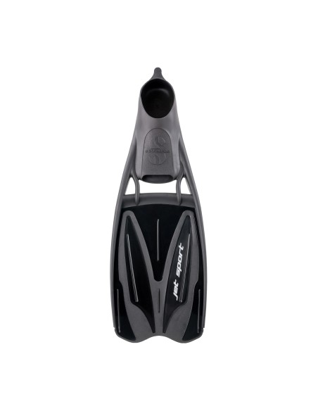 ScubaPro Jet Sport Fin, Full Foot, Black