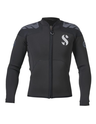 ScubaPro Everflex YULEX Dive Long Sleeve Top, Men, 3mm