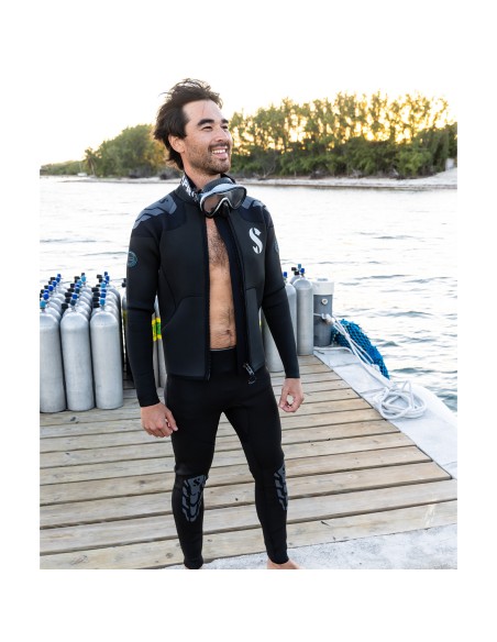 ScubaPro Everflex YULEX Dive Long Sleeve Top, Men, 3mm