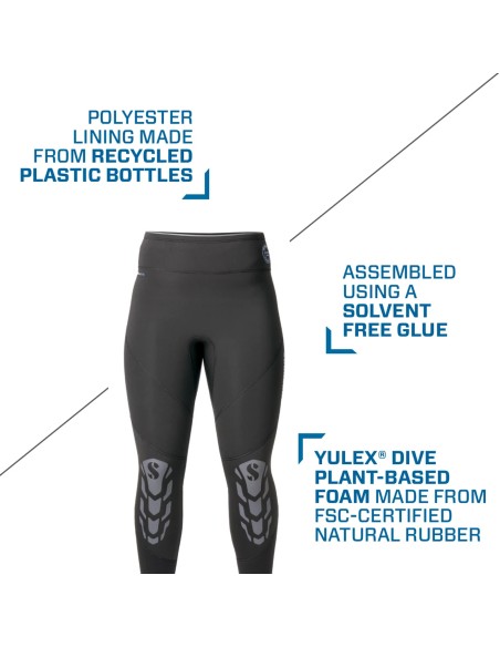 ScubaPro Everflex YULEX Dive Pants, Women, 3mm