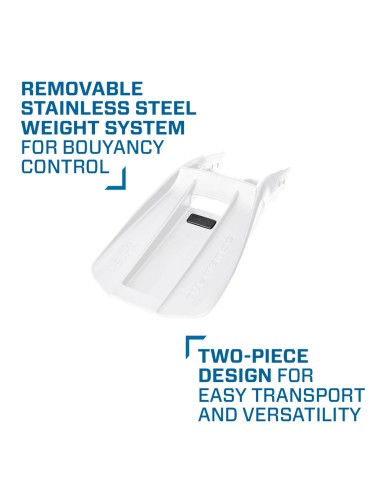 ScubaPro S-Tek Blade, White, Midi