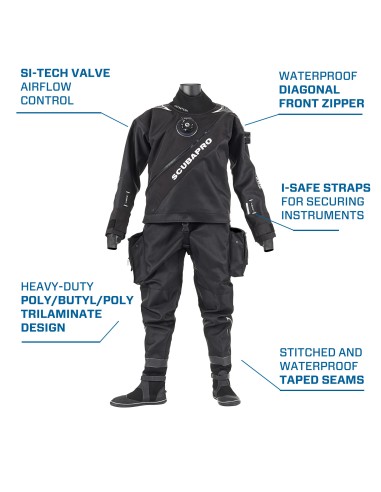 ScubaPro Definition Dry HD Drysuit – DrySuits | DiveDepo