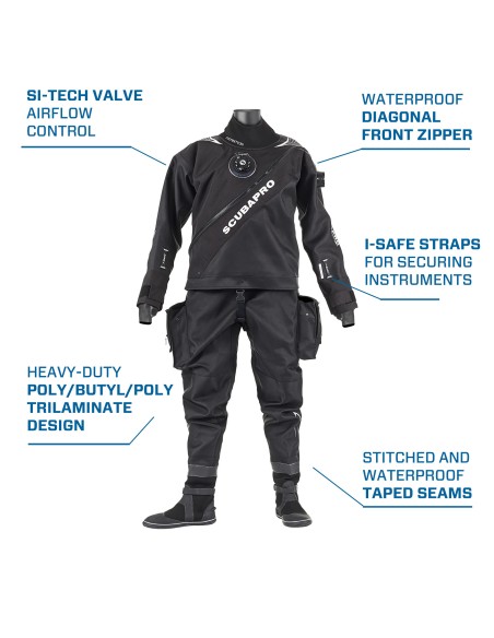 ScubaPro Definition Dry HD Drysuit – DrySuits | DiveDepo