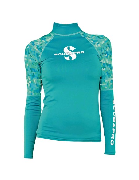 ScubaPro Long Sleeve Woman Rash Guard | DiveDepo