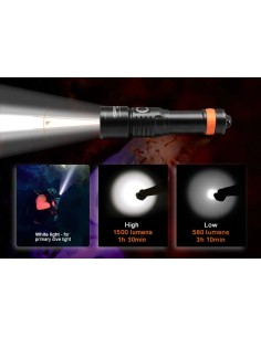 OrcaTorch D530 Dive Light 1300 lm