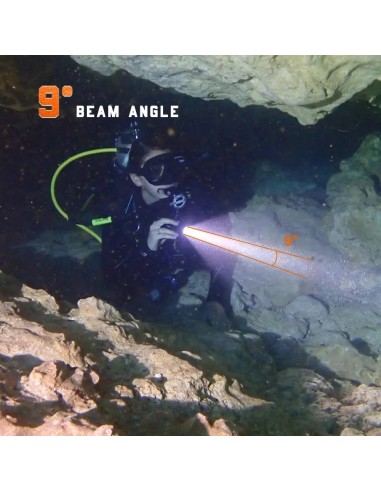 OrcaTorch D550 Dive Light 1000 lm