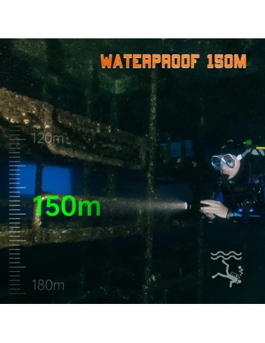 OrcaTorch D550 Dive Light 1000 lm