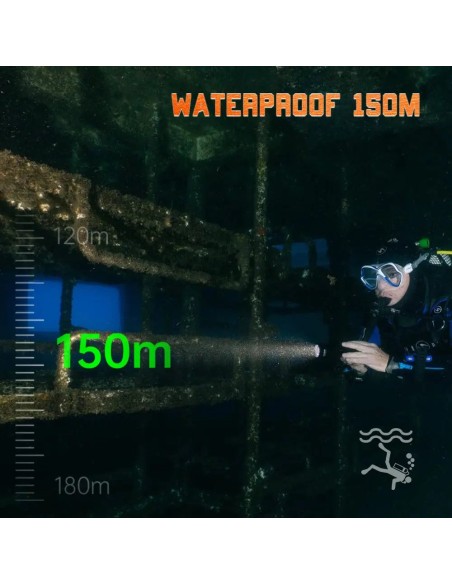 OrcaTorch D550 Dive Light 1000 lm