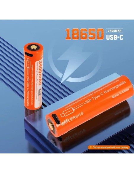 OrcaTorch D550 Dive Light 1000 lm