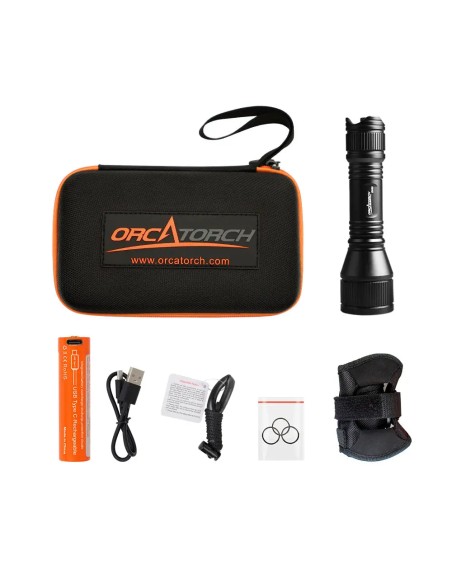 OrcaTorch D550 Dive Light 1000 lm