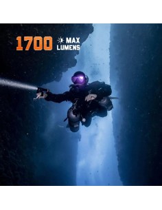 OrcaTorch D700 Dive Light 1700 lm 2