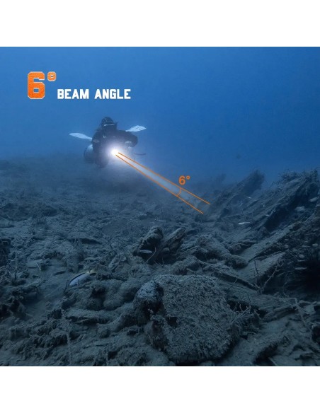 OrcaTorch D700 Dive Light 1700 lm
