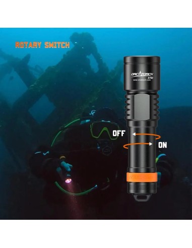 OrcaTorch D700 Dive Light 1700 lm