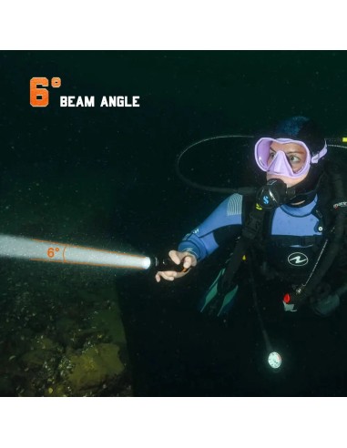 OrcaTorch DC710 Dive Light 3000 lm, USB-C Charging