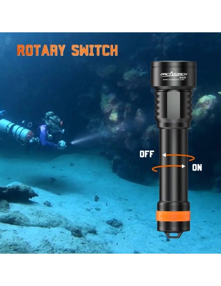 OrcaTorch D511 Dive Light 2200 lm