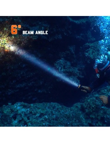 OrcaTorch D850 Dive Light 2500 lm