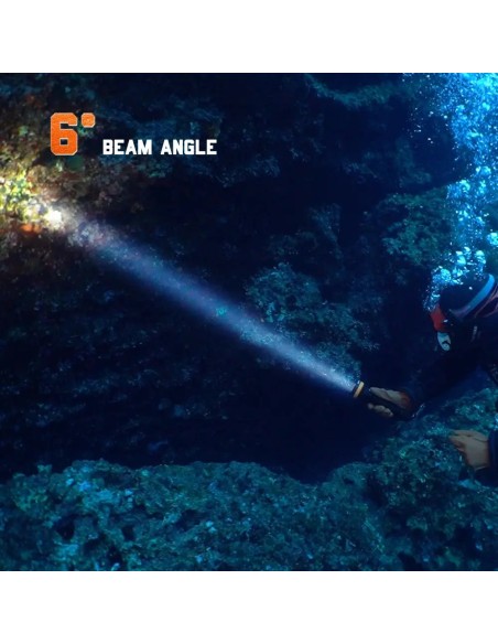 OrcaTorch D850 Dive Light 2500 lm