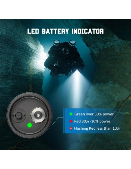OrcaTorch D920 Primary Dive Light 5000 lm