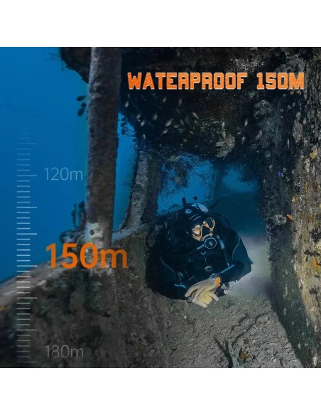 OrcaTorch D530V Video Dive Light