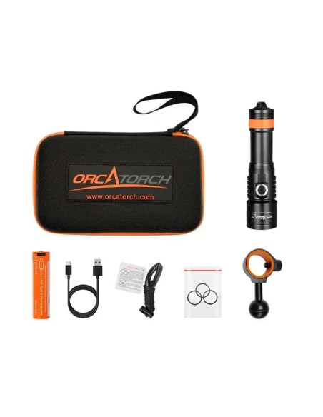 OrcaTorch D530V UV Dive Light