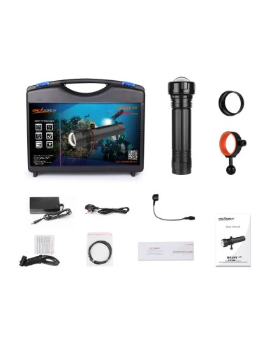 OrcaTorch D950V Video Dive Light 10500 lm