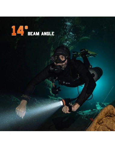 OrcaTorch D620 Canister Dive Light 2700 lm