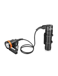OrcaTorch D630 Canister Dive Light with Goodman Handle