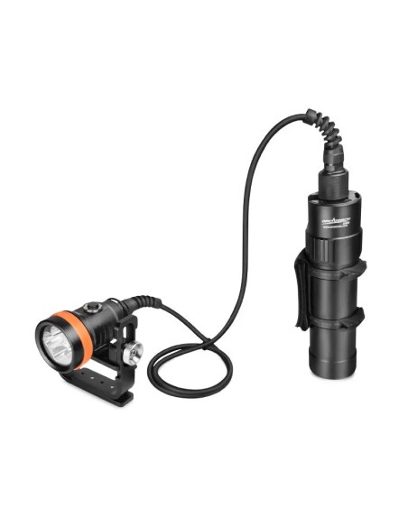 OrcaTorch D630 Canister Dive Light with Goodman Handle