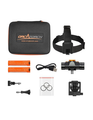 OrcaTorch Mazu TD01 Dive Headlamp