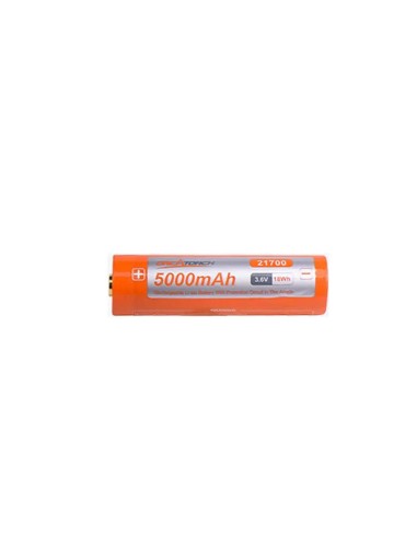 OrcaTorch 21700 USB-C Rechargeable Battery 5000 mAh